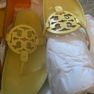 Tory Burch Yellow Miller Sandal
Size 9